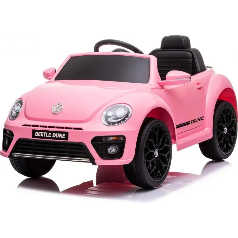 .Elbil børn Beetle Dune 12V lys pink